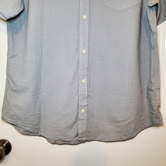 JACHS Shirt Men's Size X-Large Short Sleeve Gray NWT Cotton - Picture 3 of 8